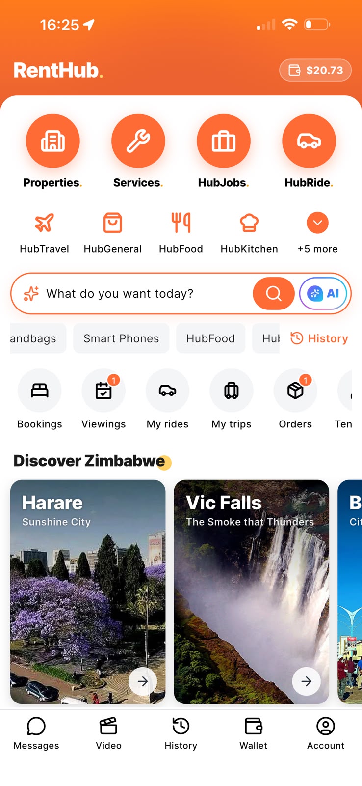 RentHub Super Hub home with every hub in one place